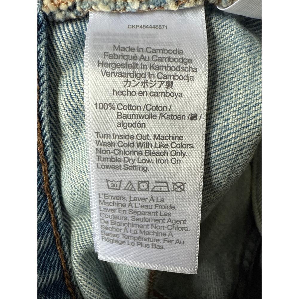 Madewell Women’s Relaxed Denim High Rise Cutoff Shorts Raw Edge Size 26 EUC - Picture 11 of 13